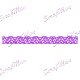 Нож для вырубки Knitted braid (Вязаная тесьма - бордюр) от ScrapMan